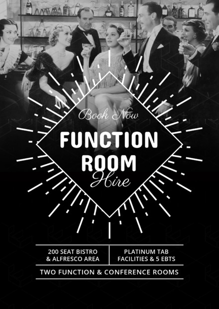 function-room-hire-poster-template-easil